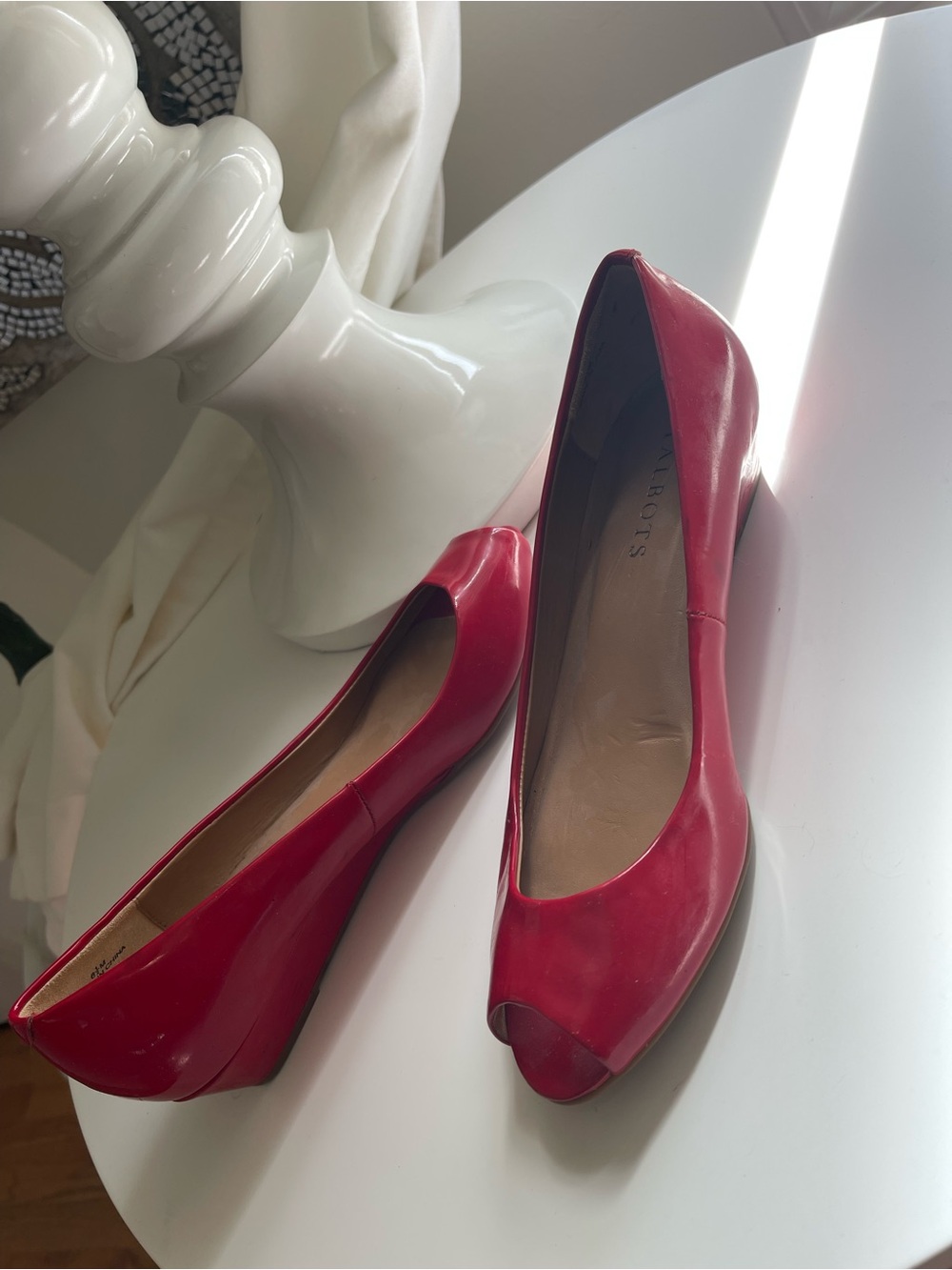 Talbots Red Open Toe - Picture 6 of 6